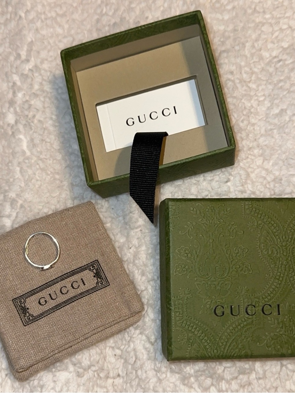 Gucci Interlocking G Ring